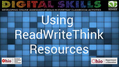Using ReadWriteThink Resources